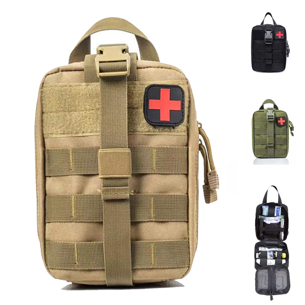 First Aid Bag Kit - ชุดปฐมพยาบาล กระเป๋าฉุกเฉินทางการแพทย์สำหรับผู้ชาย ผู้หญิง กิจกรรมกลางแจ้ง กีฬา ท่องเที่ยว