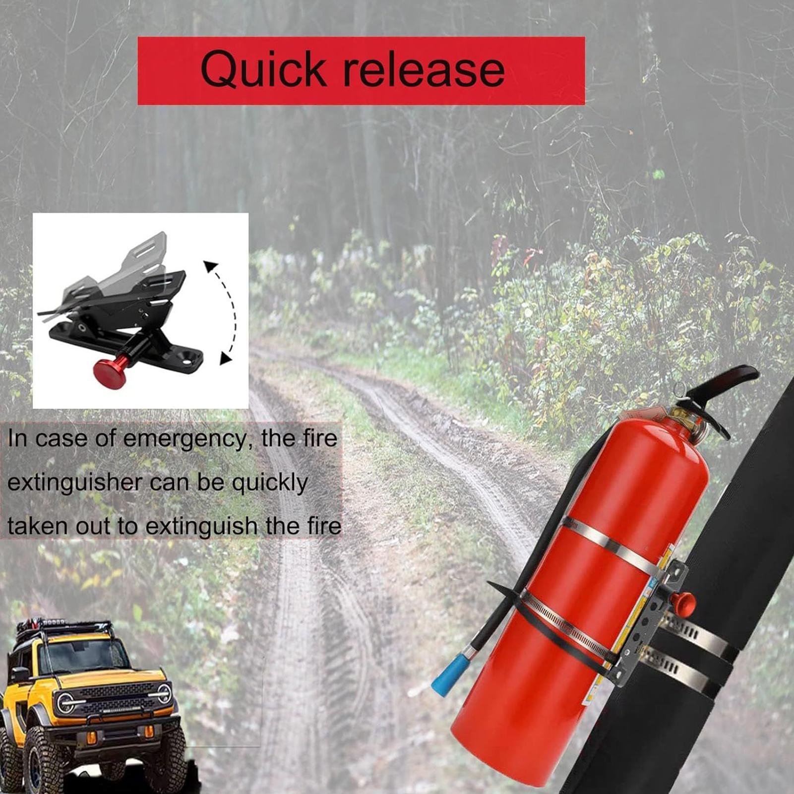 Fire Extinguisher Small - เครื่องดับเพลิงรถยนต์พร้อม Mount Heavy Duty เครื่องดับเพลิงพร้อมชุดอุปกรณ์ตกแต่งรถยนต์สําหรับครอบครัวรถพ่วงปิคนิค
