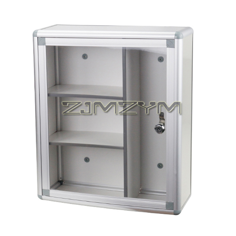 อลูมิเนียมอัลลอยด์กล่องยาแบบพก - Medicine Cabinet Lock บทวิจารณ์และราคา