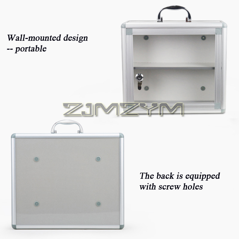 อลูมิเนียมอัลลอยด์กล่องยาแบบพก - Medicine Cabinet Lock บทวิจารณ์และราคา
