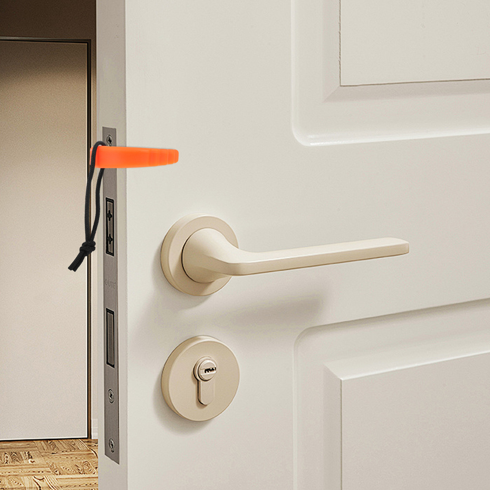 ที่กั้นประตูแบบพกพาพร้อมสัญญาณ - Door Stop Alarm บทวิจารณ์และราคา