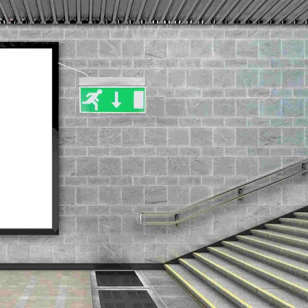 ไฟฉุกเฉิน LED เชิงพาณิชย์ 110- - Emergency Exit Sign บทวิจารณ์และราคา